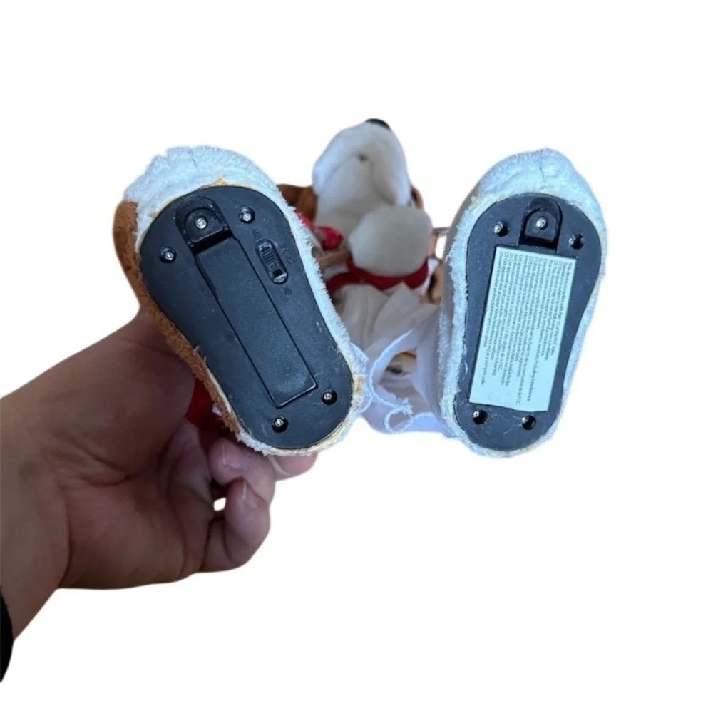 Sad‎ Sam Dan Dee Animated Musical Plush Hound Dog Santa 12